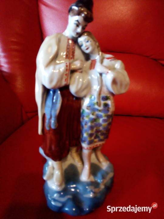 Porcelanowa parafigurka mazowieckie Warszawa