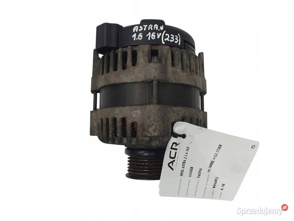 ALTERNATOR OPEL ZAFIRA C ASTRA J INSIGNIA 16 16V