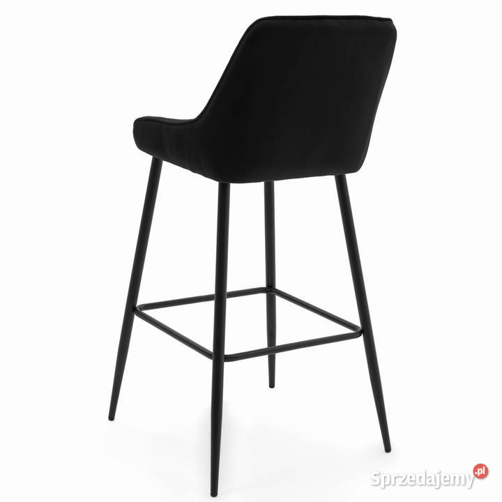 Czarny Hoker Tapicerowany Passo Wysyłka 24H 102cm wielkopolskie Tarchały Małe