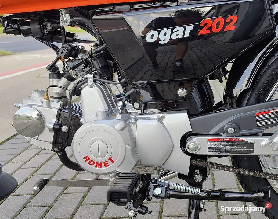 ROMET OGAR 202 FI 504T EURO 5 2023 SALON SERWIS 3KM śląskie Bielsko-Biała sprzedam