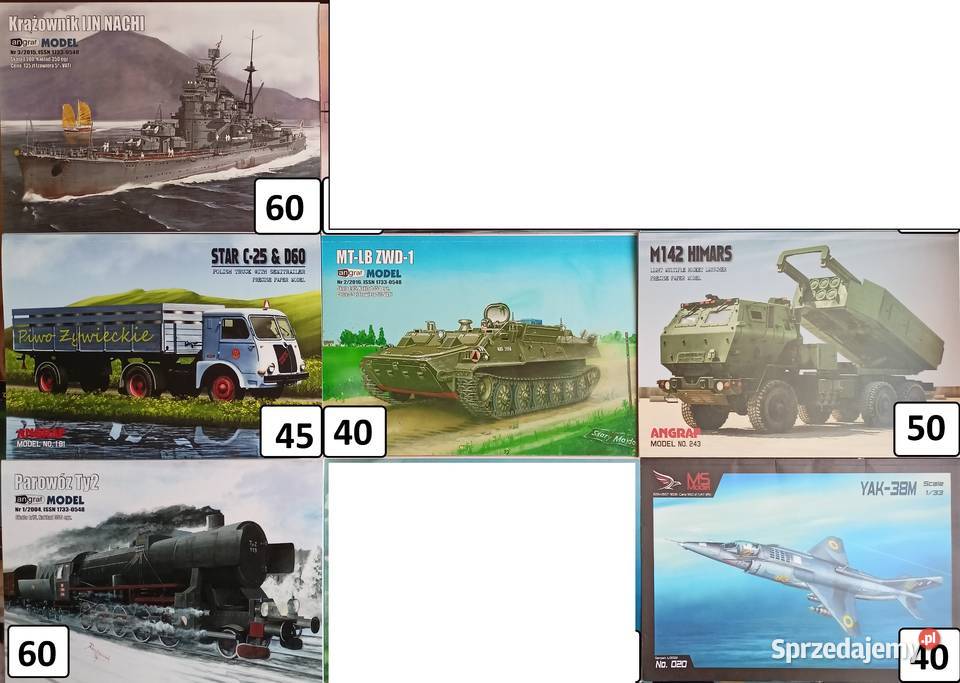 Modele Kartonowe pomorskie