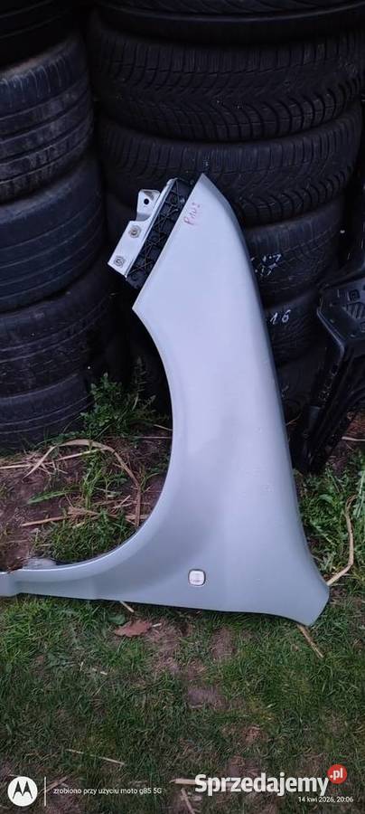 Błotnik lewy przedni Skoda Fabia 1 lakier 9102 Błotniki Lubin