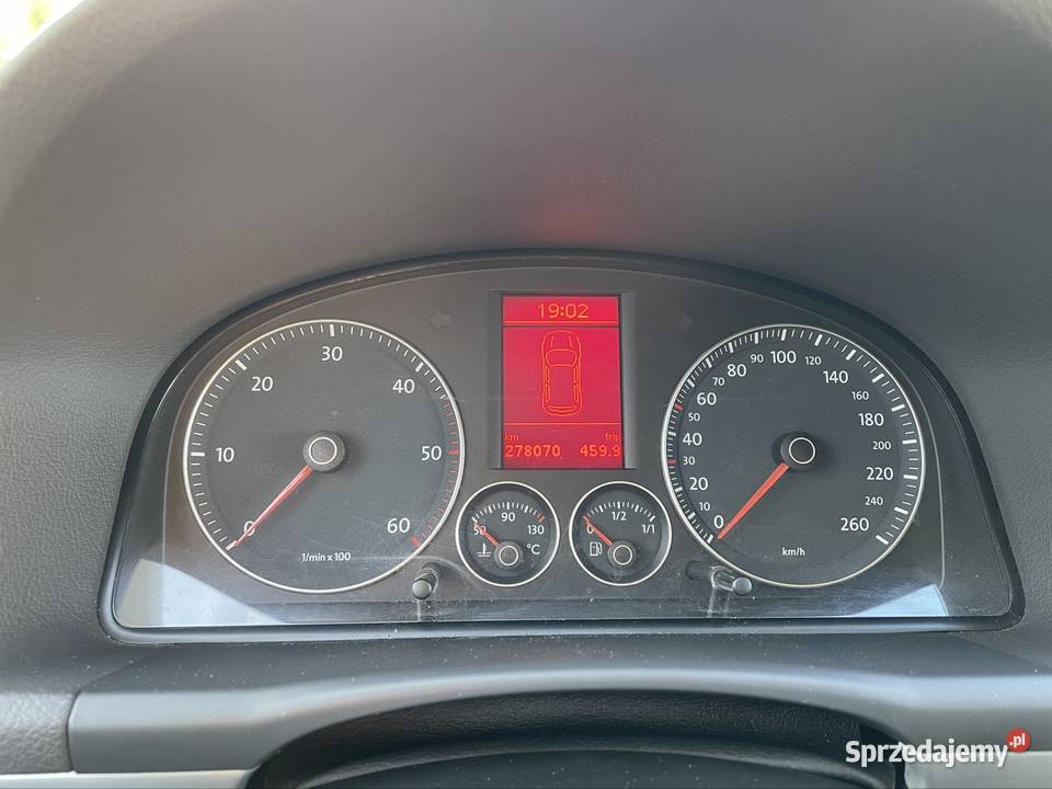 Volkswagen Touran 1T2 20 TDI super stan welurowa tapicerka małopolskie Jordanów
