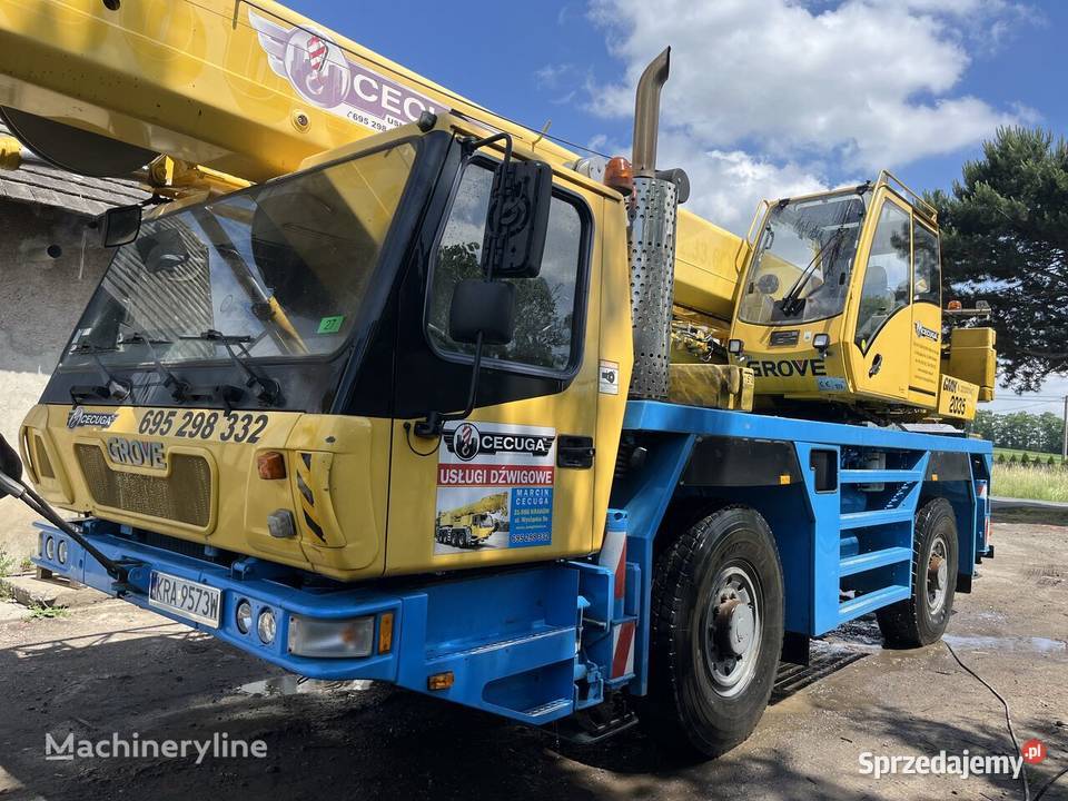 Dźwig terenowy Grove GMK 2035 E