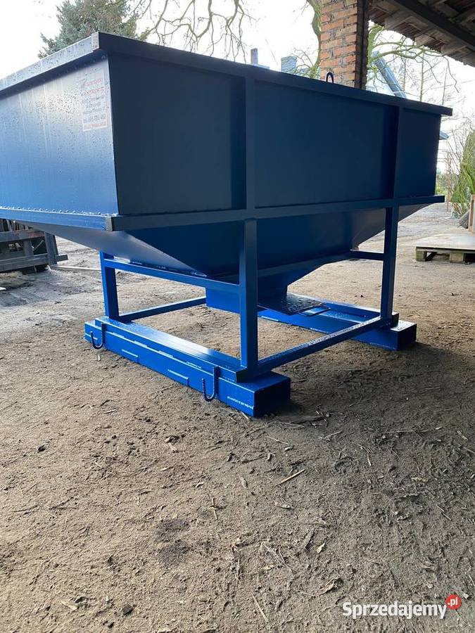 Kosz zasypowy paczkarka Bufor przyjęciowy do big Magazynowanie Niedrzew Pierwszy