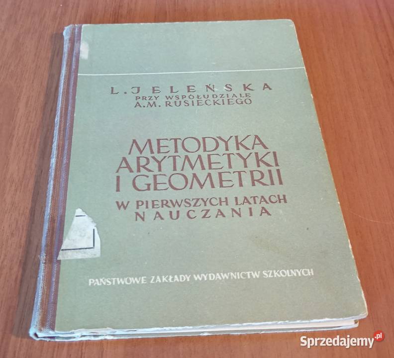 Metodyka arytmetyki i geometrii w pierwszych pomorskie Gdańsk