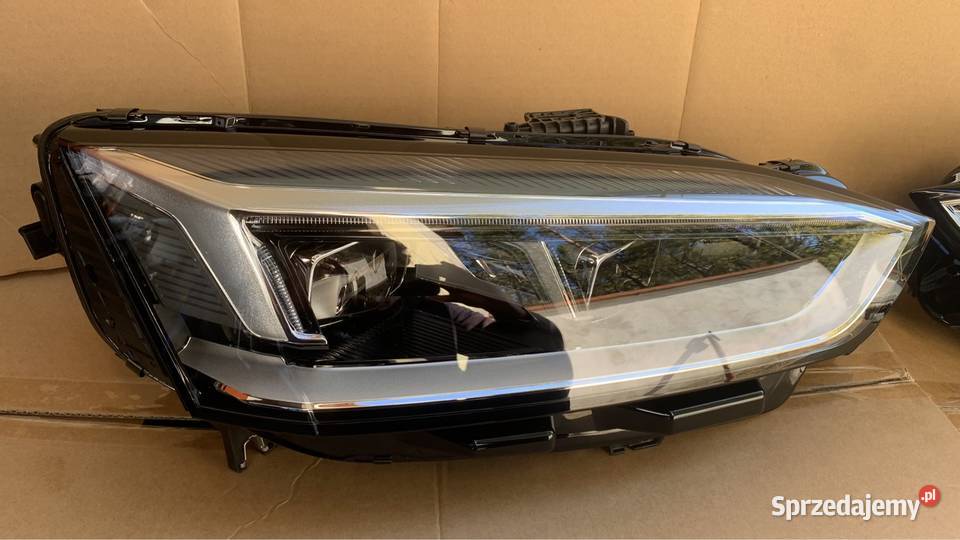 Lampy komplet Audi A5 B9 16 Wersja EU Reflektor Lampy przednie śląskie Częstochowa