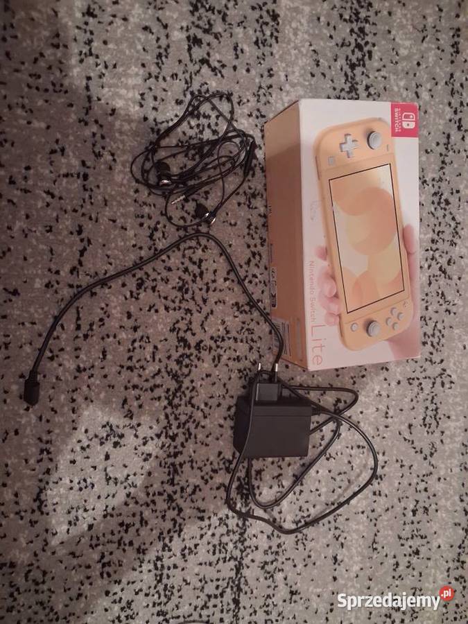 Nintendo Switch Lite8 gierMicSD 128 gb etui case podlaskie Łomża