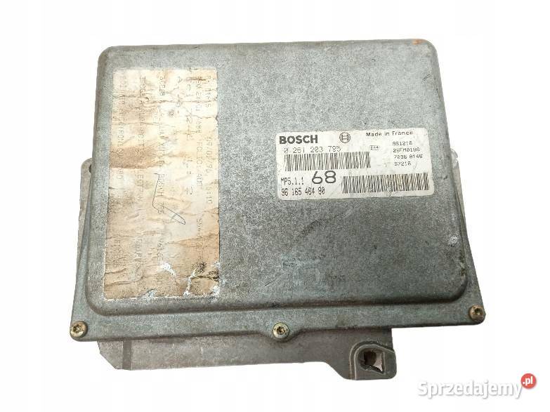 STEROWNIK SILNIKA 0261203795 9616546480 Peugeot świętokrzyskie