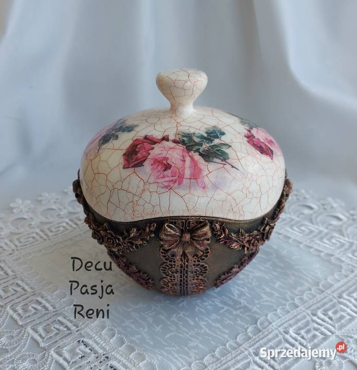 Zdobienie przedmiotów techniką decoupage Dąbrowa Górnicza