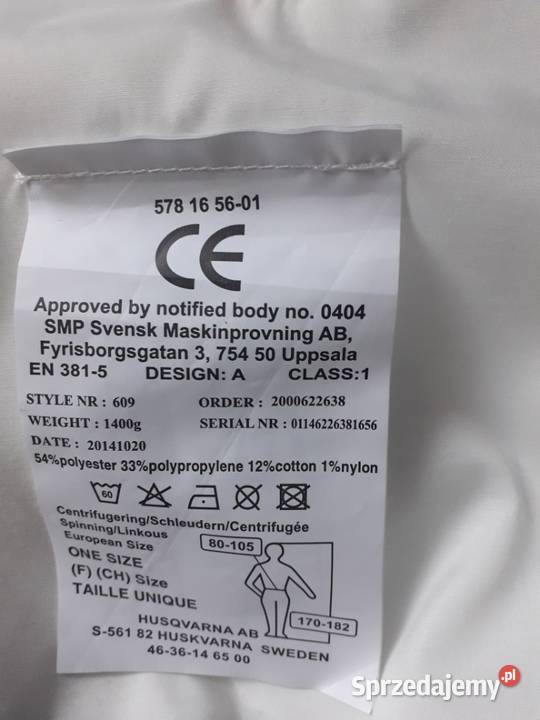 Sprzedam nowe spodnie husqvarna