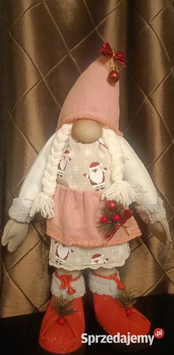 Gnom świąteczny handmade Lublin