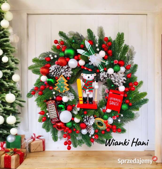 Wianek świąteczny Boże Narodzenie Kębłowo