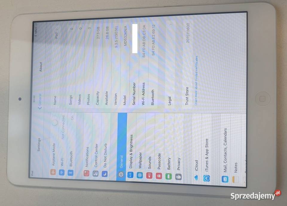 Apple iPad Mini 1 32GB 79 Sprawny w stanie