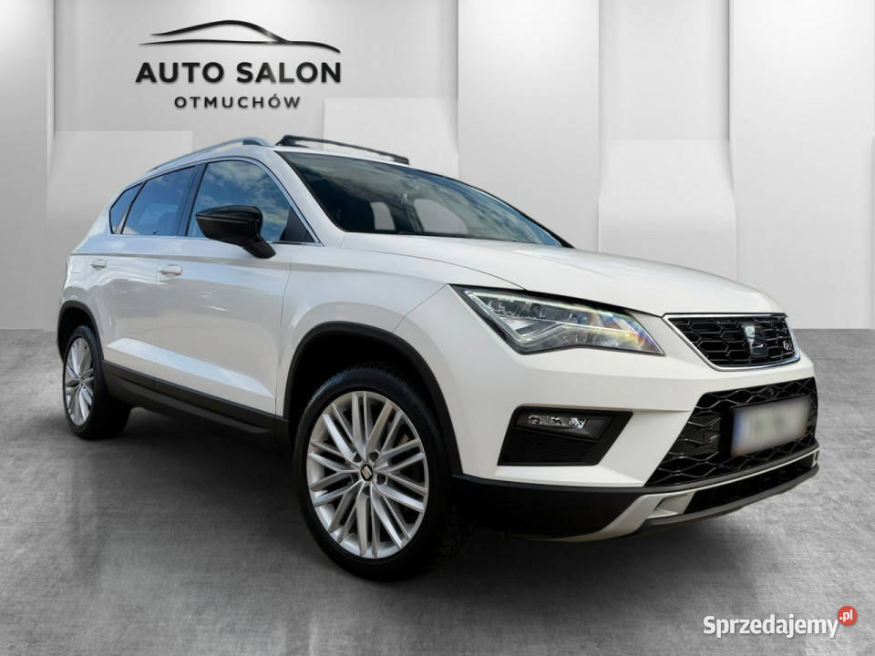 Seat Ateca FR SKÓRA grzane fotele NAWI panorama elektrycznie ustawiane fotele Otmuchów