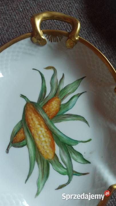 Patera listek B G Kjobenhavn Made in Denmark Porcelana i szkło Gdańsk