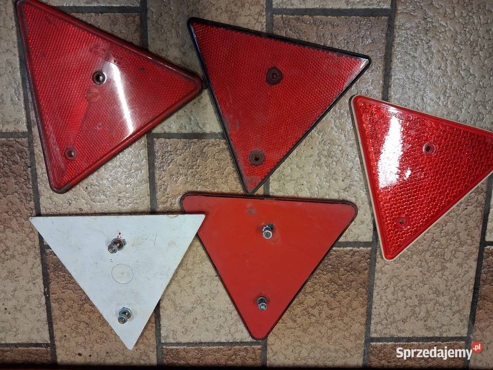 Odblaski trójkaty 5sztuk lubelskie Annopol