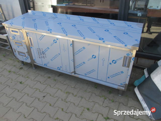 Stół Gastronomiczny Drzwi Suwane Szuflady 2 sprzedam