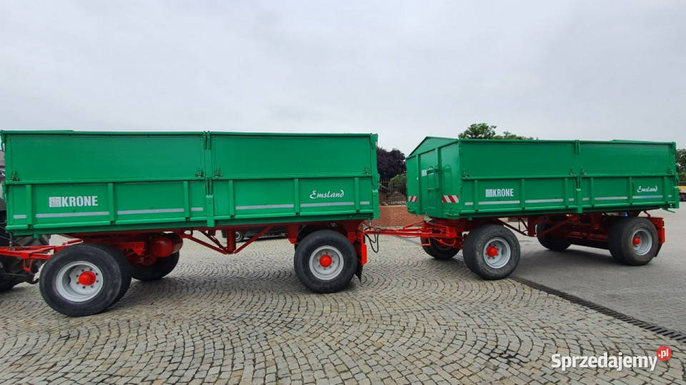 Przyczepa transportowa Krone KRONE DK225 16 Głogówek