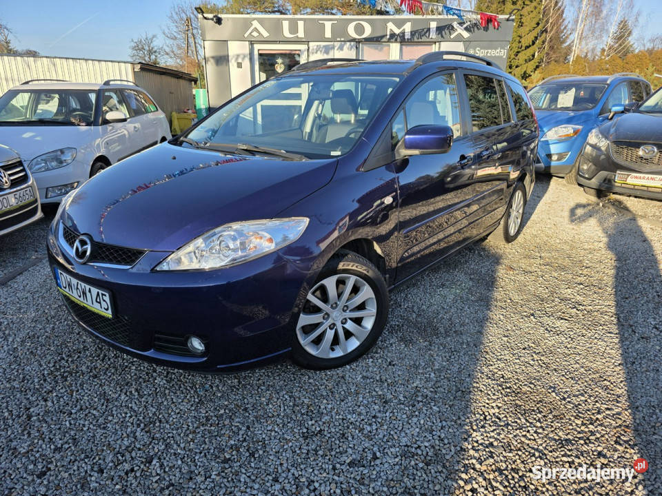 Mazda 5 20 z LPG ŚLICZNA 7Os Zadbana GWARANCJA manualna Świdnica sprzedam