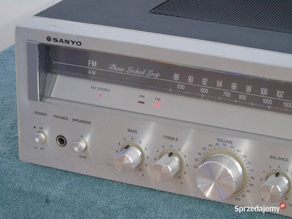 Amplituner Sanyo No 2016 sprawny Vintage WYSYŁKA Jasło sprzedam