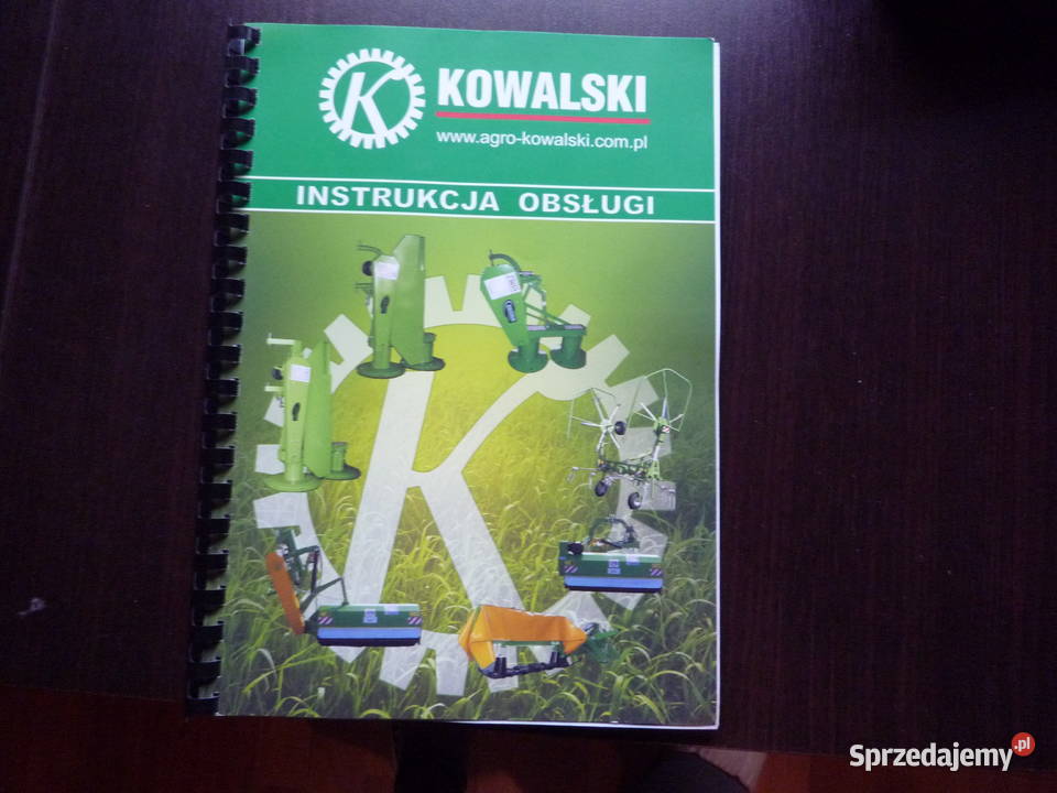 katalog części instrukcja napraw kowalski sprzedam