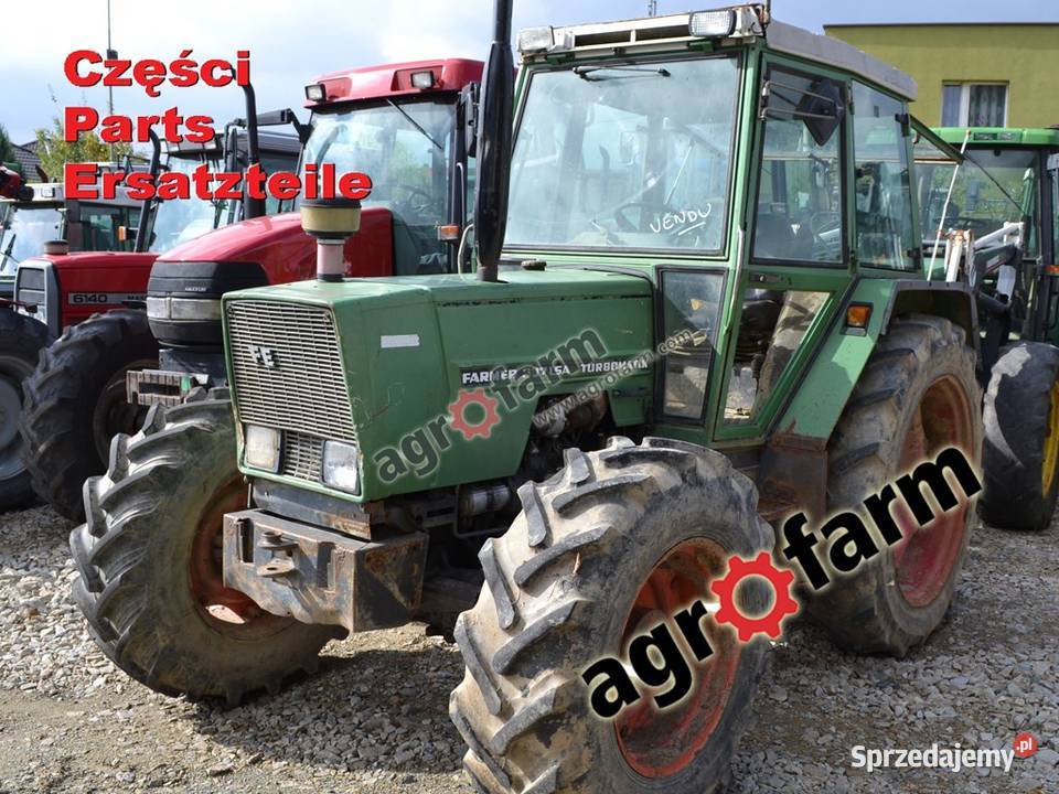 Fendt 307 części skrzynia biegów most przedni Do ciągników Byków sprzedam