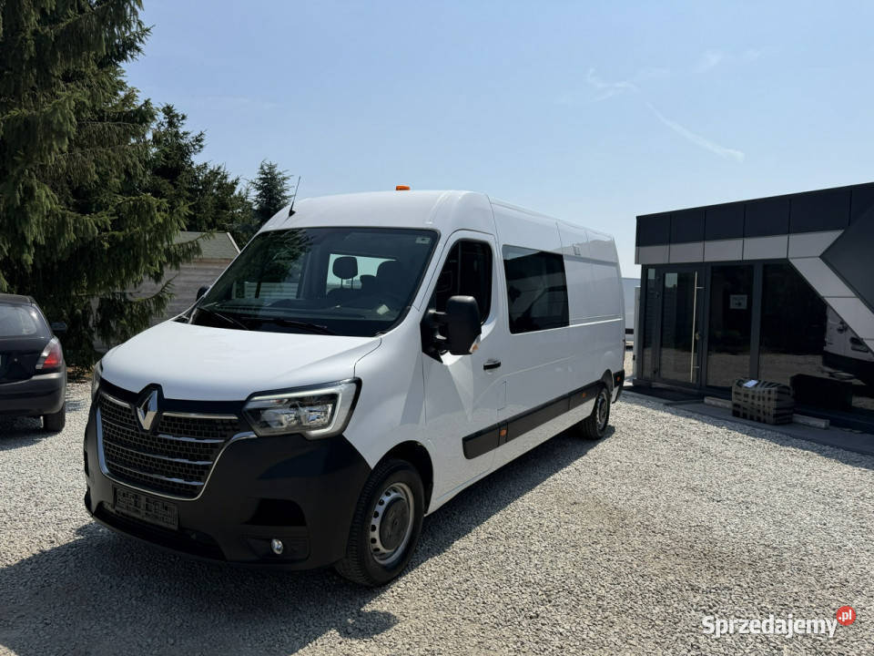 Renault Master L3H2 7 osobowy brygadówka lift centralny zamek mazowieckie Warszawa