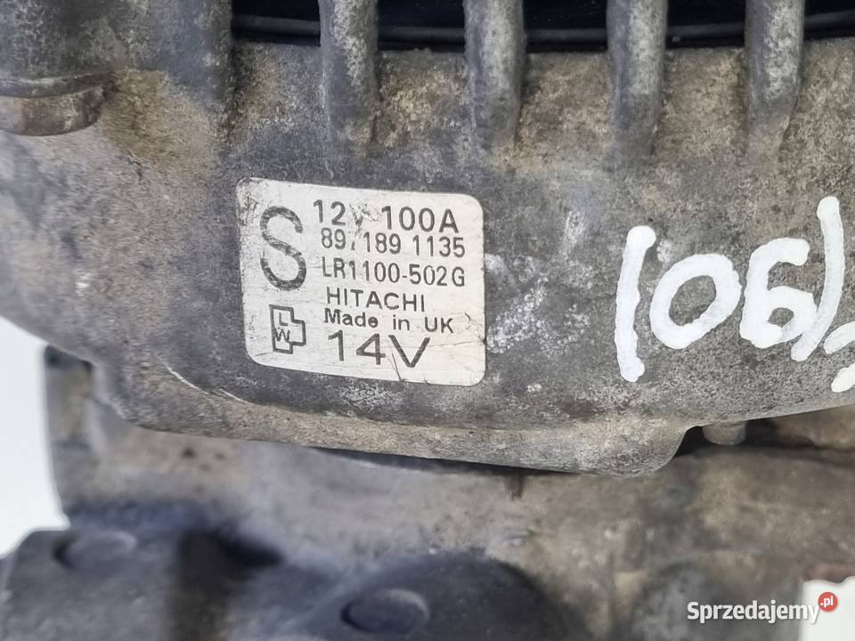 ALTERNATOR Opel Corsa C 17 CDTI pompa vacum Rudka