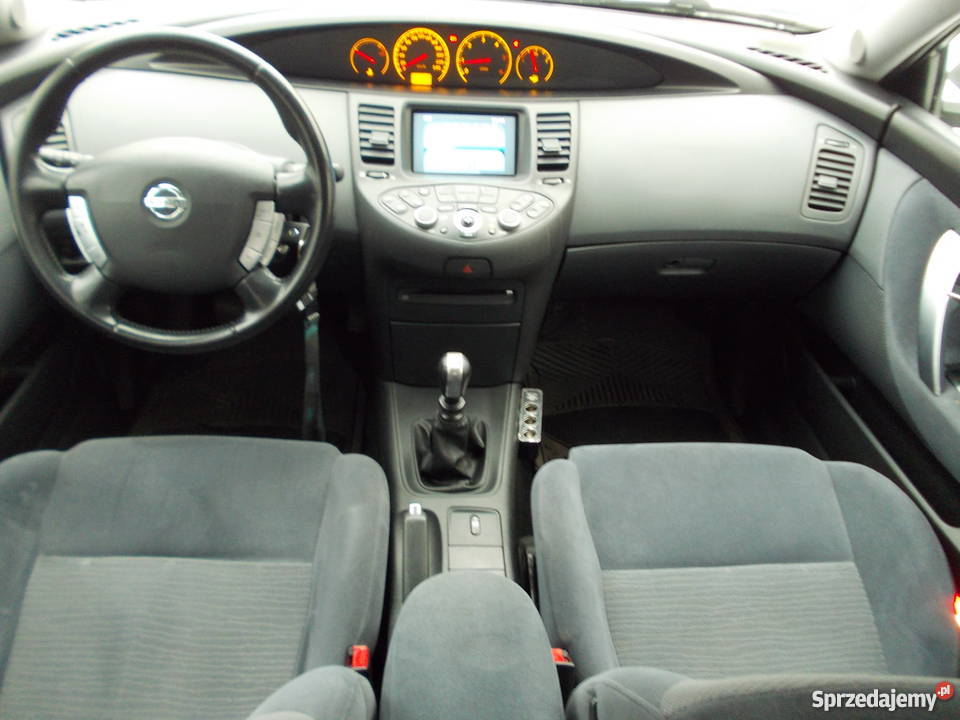 nissan primera p12 2005r kamera cofania 6 biegów Primera Poznań