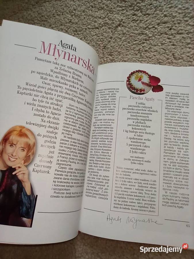 Fascynacje kulinarne gwiazd Agnieszka Perepeczko