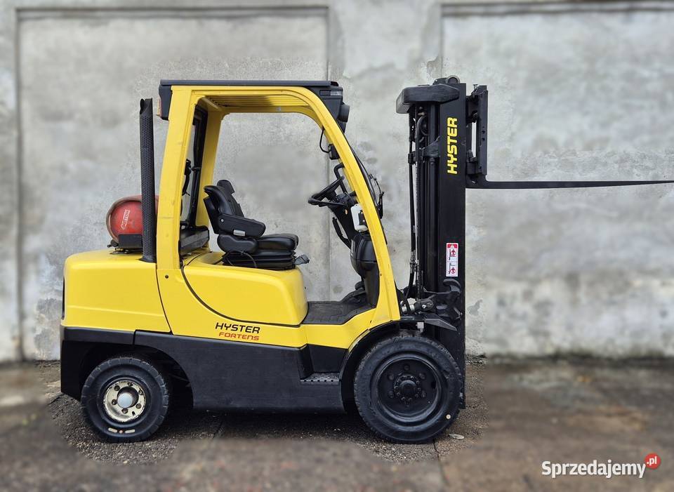 Wózek widłowy Hyster 3500 TRIPLEX wolny skok regulowane widły