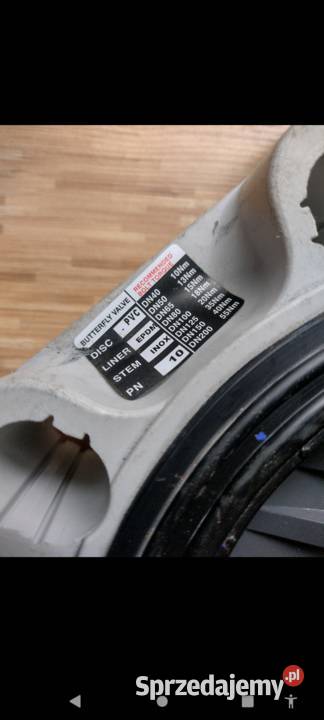 Przepustnica międzykołnierzowa DN 150 PN 10 Zawierzbie sprzedam