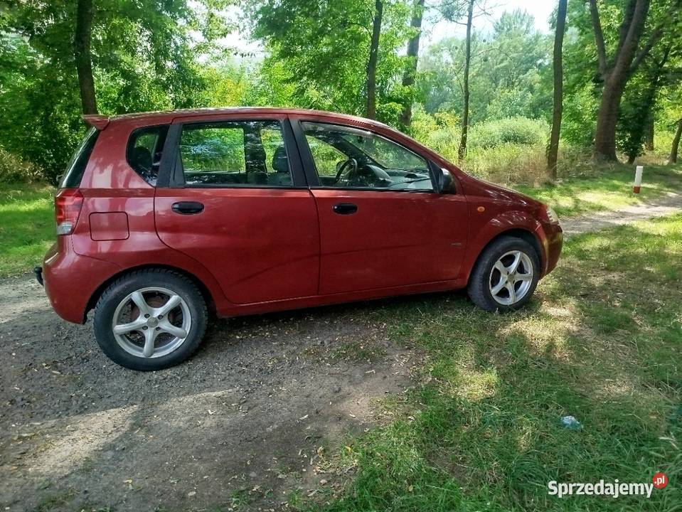 chevrolet aveo 2005 gaz niski przebieg 139000