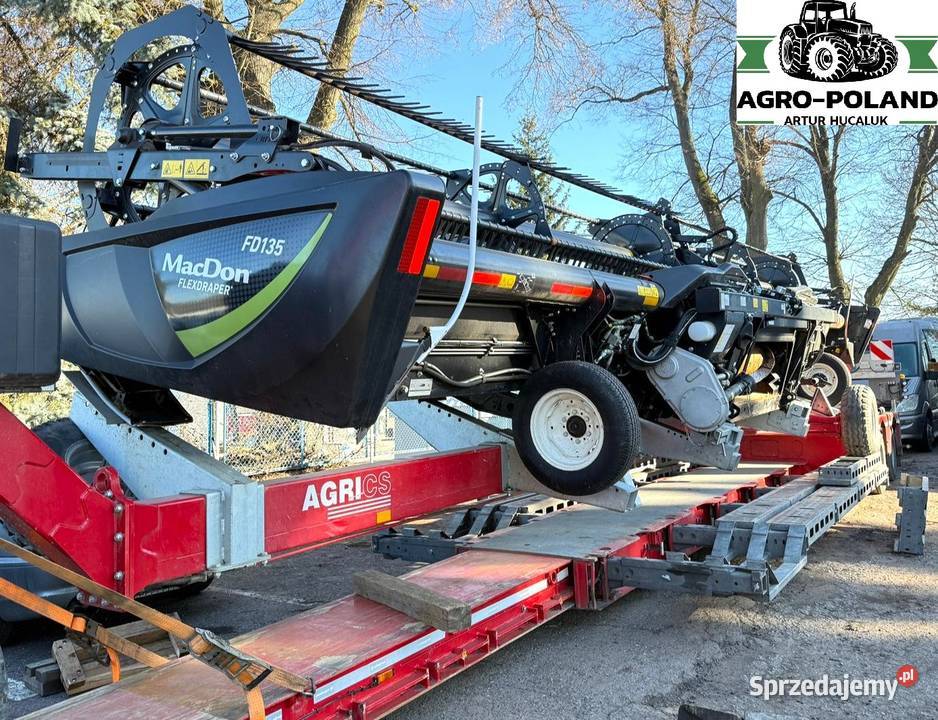 HEDER MACDON FD 135 FLEXDRAPER 2021 107 M Kudowa-Zdrój