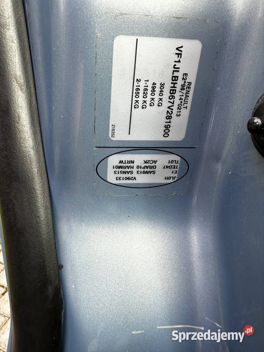 Renault trafic 9 os 2xklima long wielofunkcyjna kierownica Szczytna