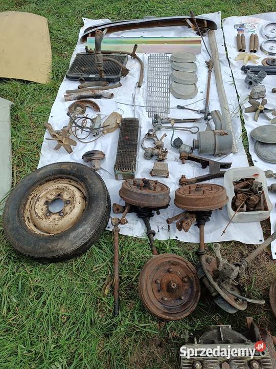 Pakiet części Syrena błotniki maska silniki Części samochodowe Głogów Małopolski