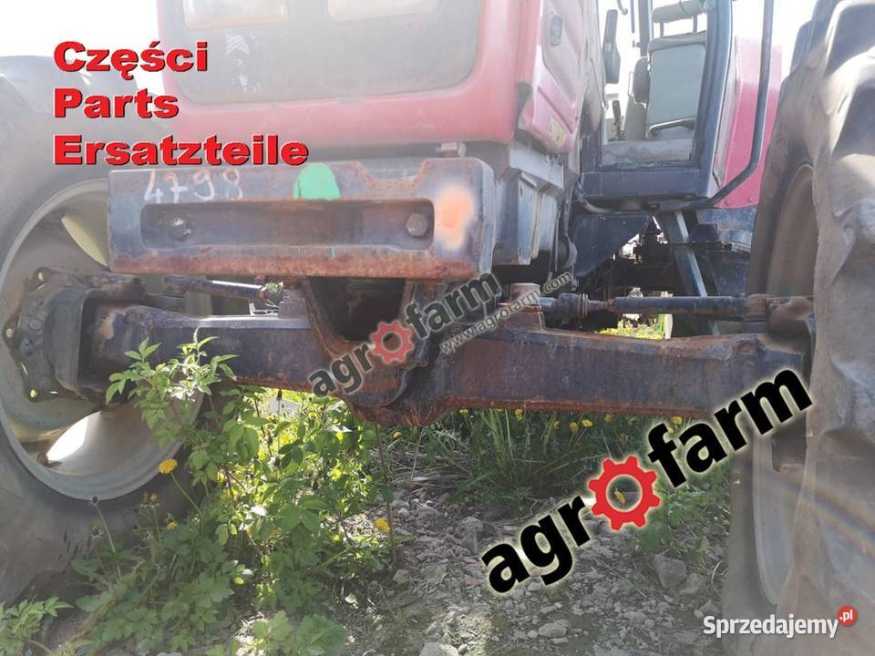 Massey Ferguson 6255 części skrzynia biegów oś Byków