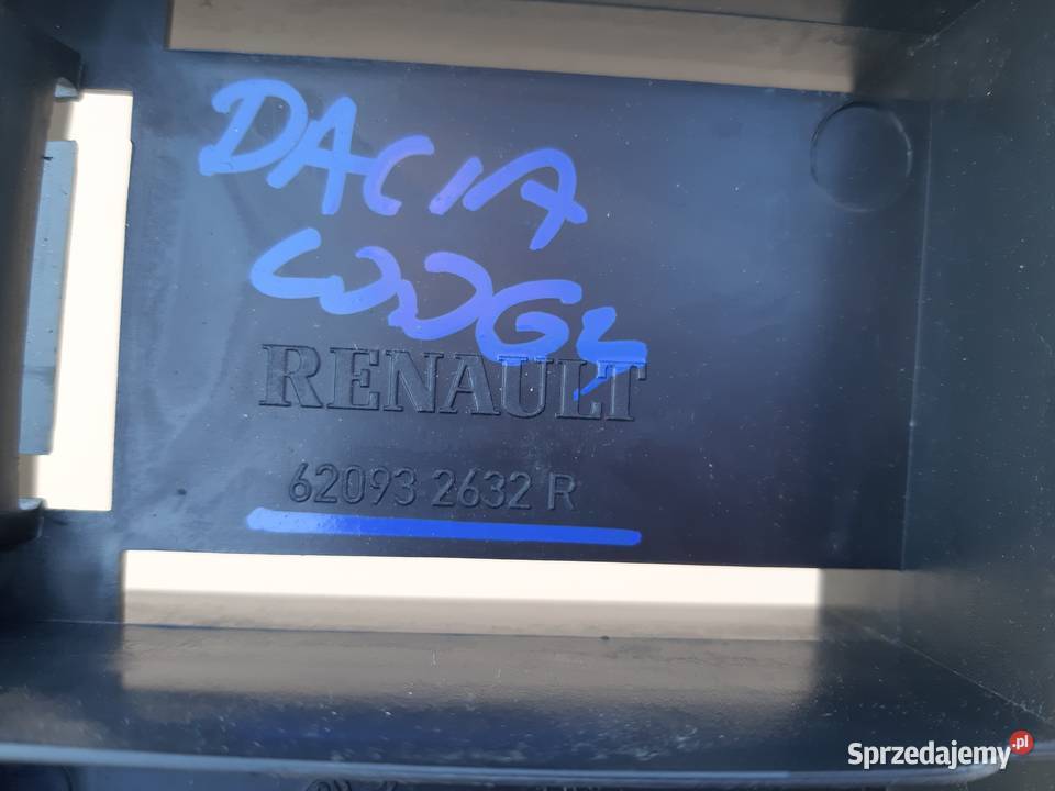 DACIA LODGY BELKA ZDERZAKA PRZÓD 620932632 lubuskie Trzciel sprzedam