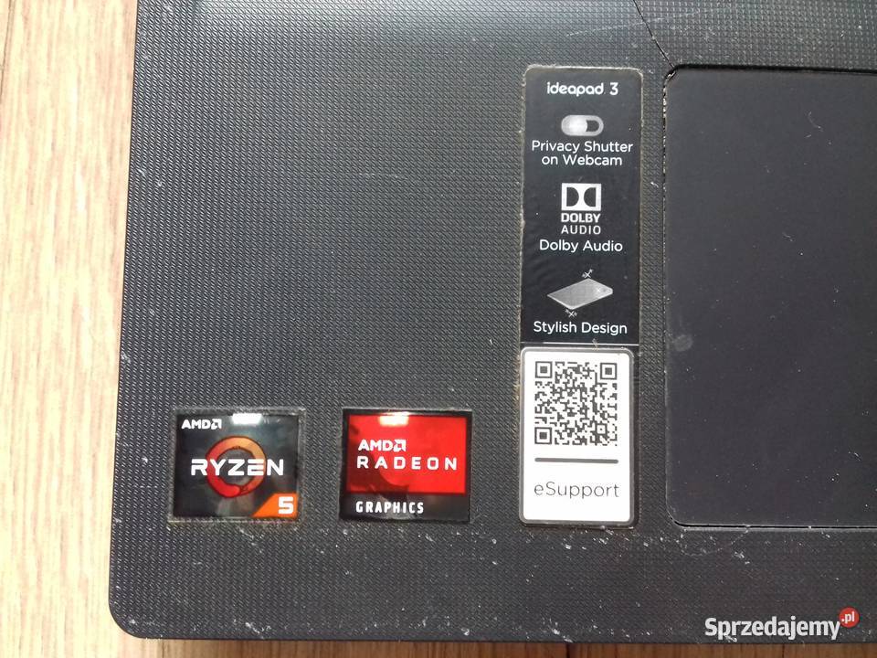 Zniszczony Laptop IdeaPad 3 15ADA05 Ryzen5 3500U IBM/Lenovo Bydgoszcz