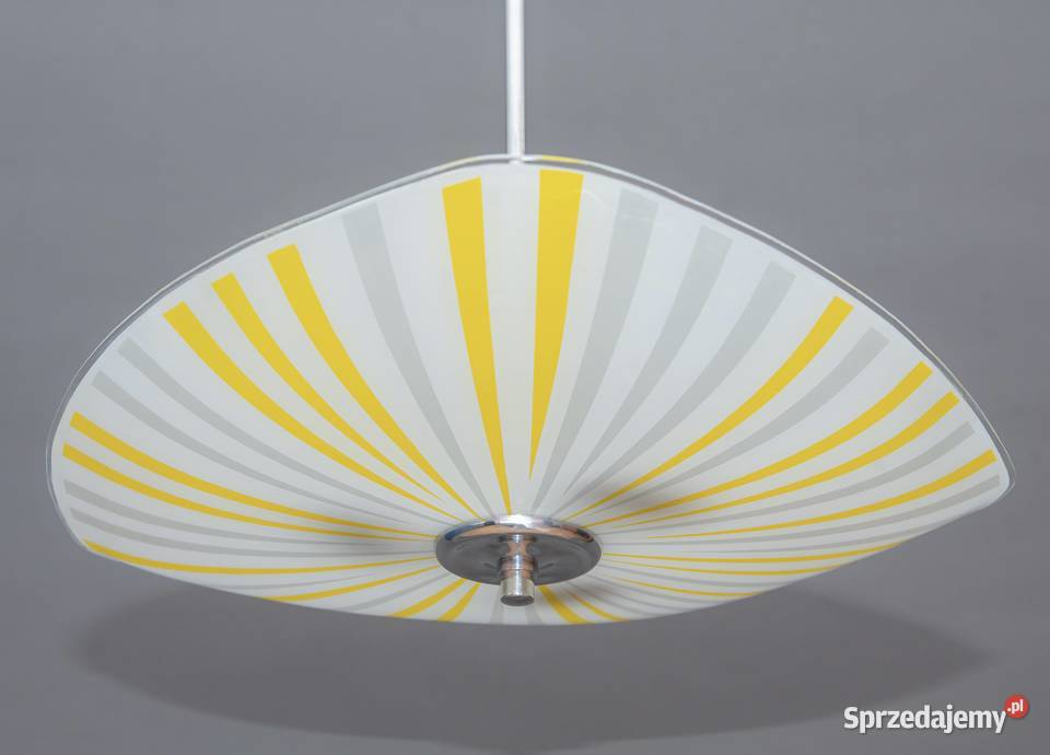 Lampa Look PopArt MidCentury Vintage PRL Napako śląskie Dąbrowa Górnicza
