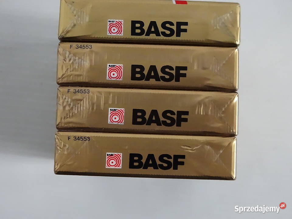 Nowe Kasety Magnetofonowe BASF Chrome Maxima II Biłgoraj