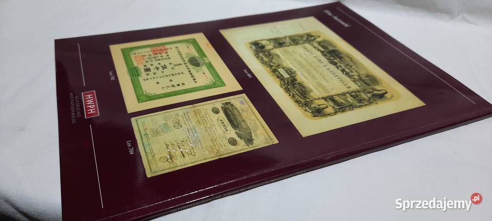katalog aukcyjny papierów wartościowych 5059 Warszawa