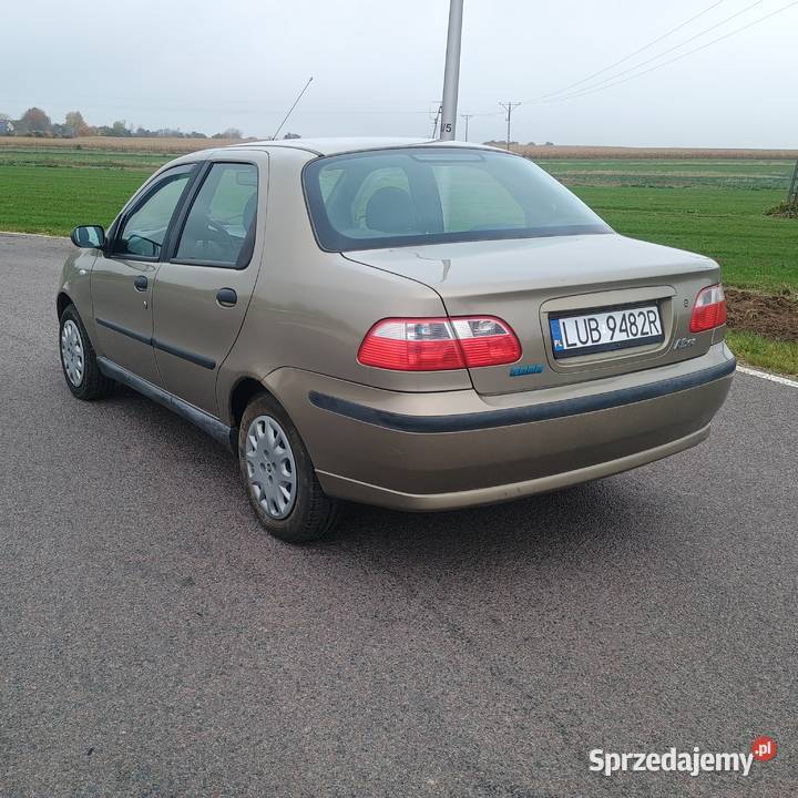 Fiat Albea 12 Benzyna 84 Przebiegu 2003 Sprzedaz Albea Bychawa