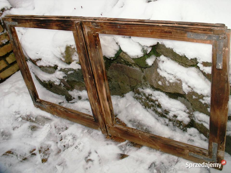 Stare okno mazurskie retro loft lustro zdjęcia warmińsko-mazurskie Ełk