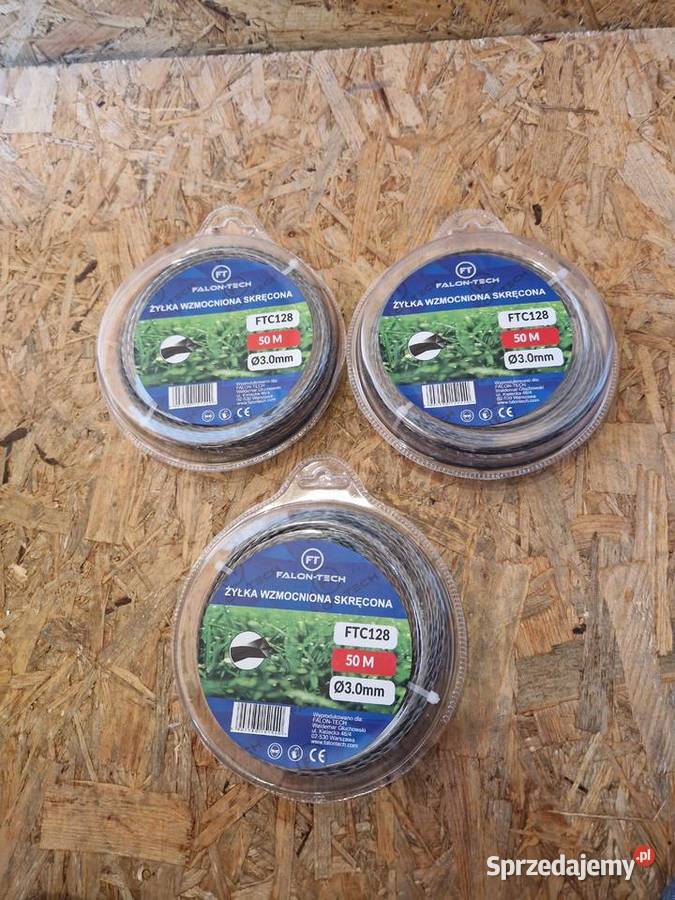 ŻYŁKA TNĄCA DO KOSY KWADRAT 30mm 50m SKRĘCANA wielkopolskie Głogowa