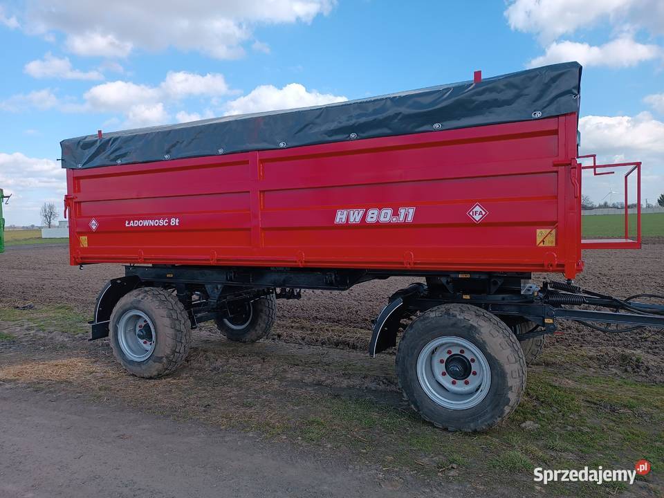 Przyczepa rolnicza IFA HW 80 wielkopolskie sprzedam