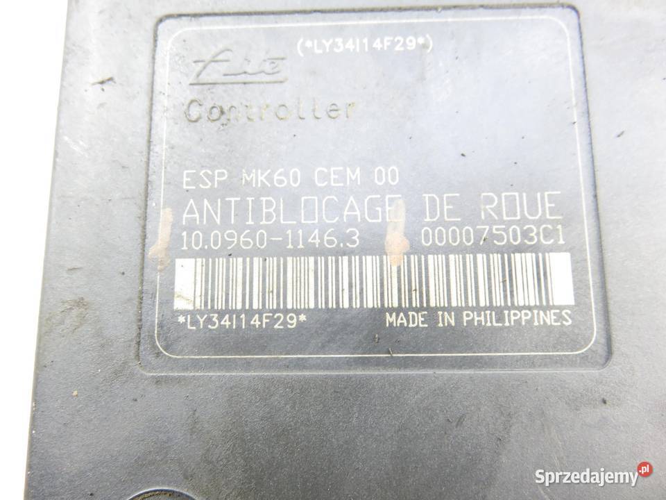 POMPA ABS CITROEN C5 II RC 10096011463 małopolskie