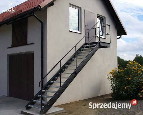 Schody zewnętrzne produkcja i montaż wielkopolskie Kępno sprzedam