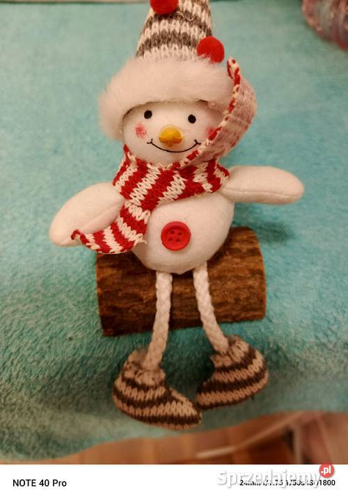 dekoracja świąteczna bałwanek łódzkie Łódź